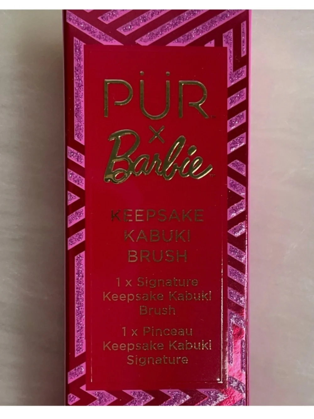 PUR COSMETICS x BARBIE KEEPSAKE KABUKI BRUSH~ 2020 LIMITED EDITION ~ BNIB
